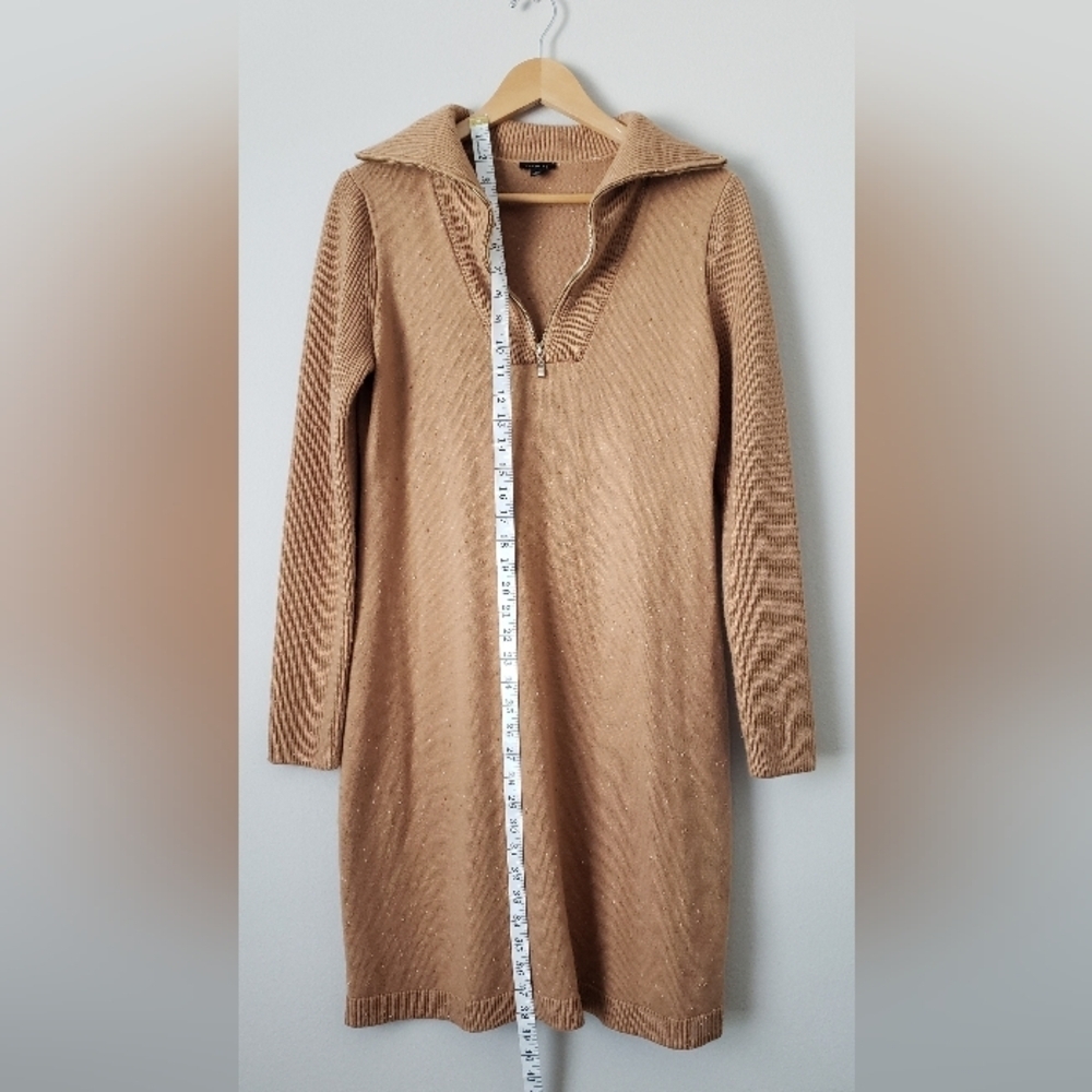 Talbots Tan Knit Dress - Picture 4 of 7